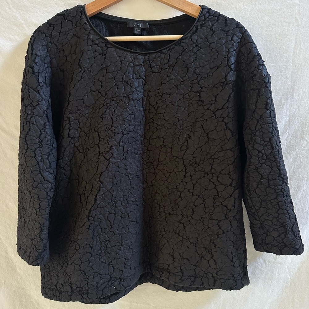 COS Women's Black Sweater